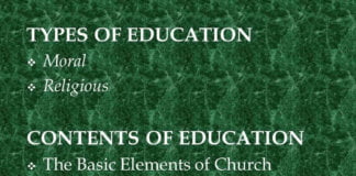Contents of Education