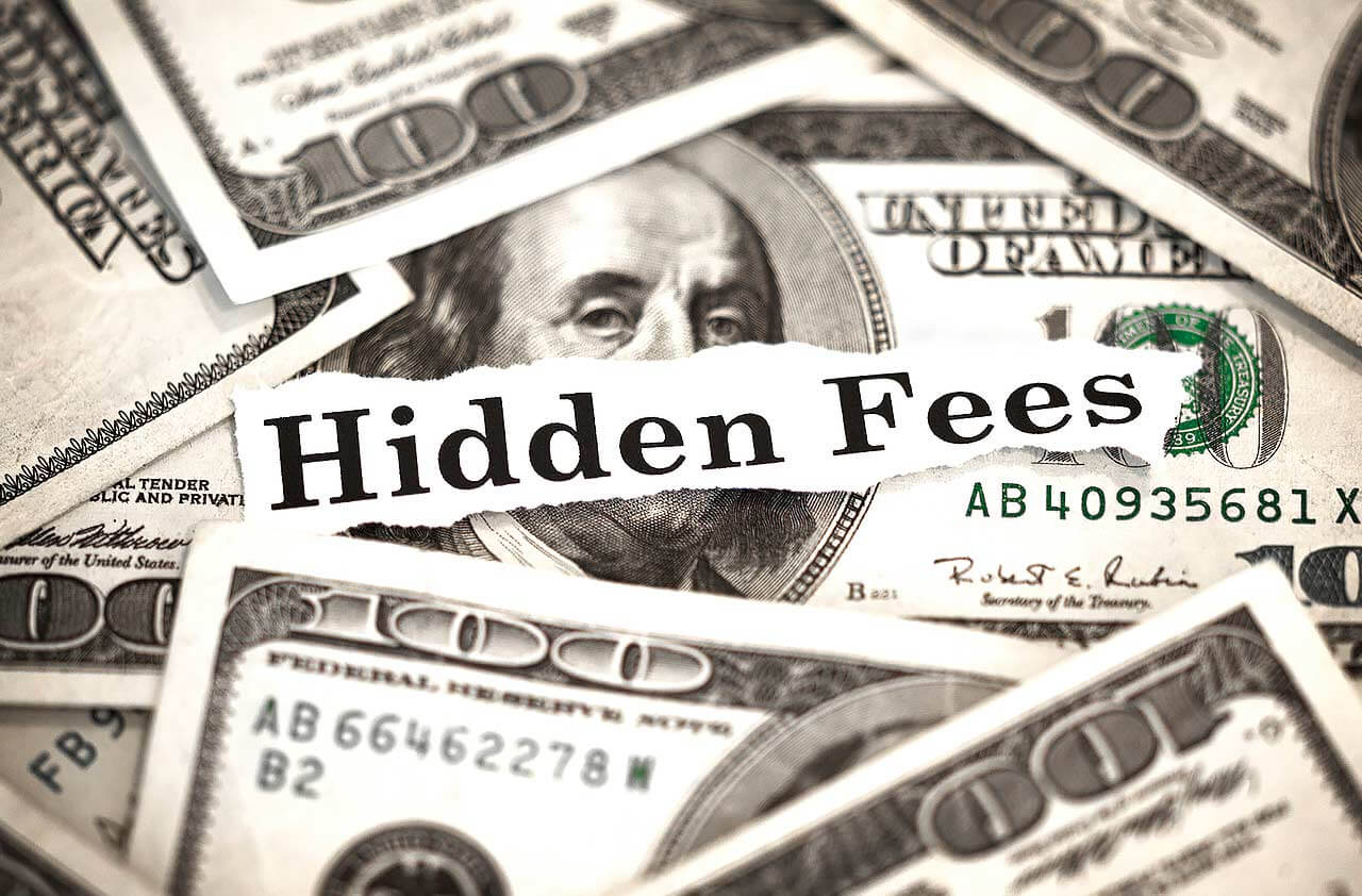 finances hidden fees