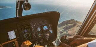What is the probability of dying in a helicopter crash?